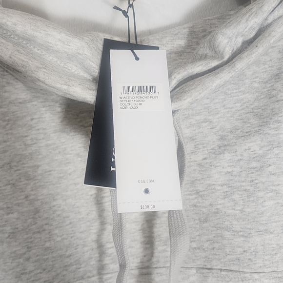 💓💓💓NWT UGG Poncho💓💓💓 - Picture 8 of 12